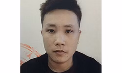 Đối tượng Võ Lê Thúy Vy tại cơ quan Công an.