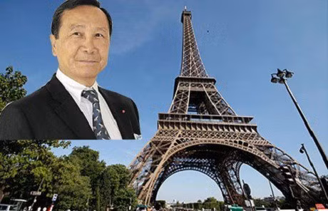Triệu phú gốc Việt Chuc Hoang định mua cả tháp Eiffel.
