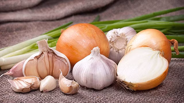Cấm tỏi và hành Việc cấm tỏi và hành là cần thiết vì nó liên quan đến tình huống khó xử về hôi miệng, nhất là mọi người thường xuyên phải đi tiếp khách rất nhiều.