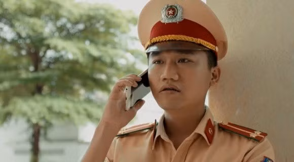 Chàng CSGT Đức "Cần Trô" trong phim "Ngày ấy mình đã yêu".