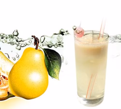 Cho lê, yến mạch, hạnh nhân, bột quế và 1/4 thìa gừng vào máy xay sinh tố xay nhuyễn. Thêm sữa chua, sữa tươi vào xay thêm khoảng 2 phút. Nếu thích ăn lạnh bạn có thể cho đá vào xay chung hoặc xay xong cho ra ly và cho đá vào cho lạnh. Ảnh: chuatrimun