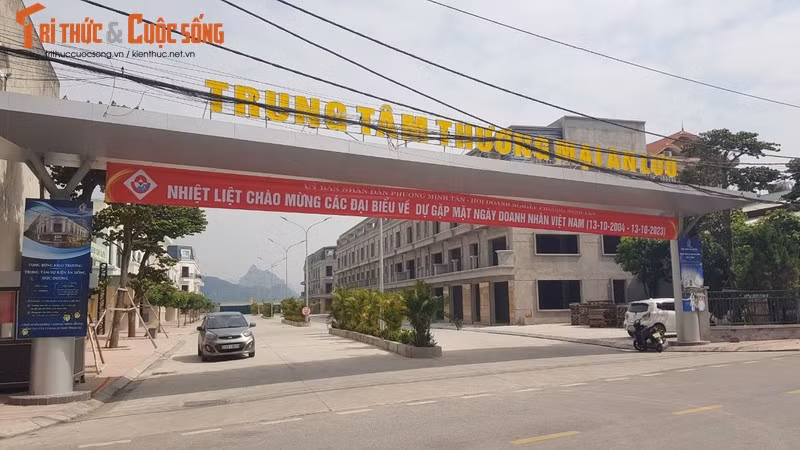Sai pham du an Cho dan sinh va TT thuong mai An Luu: Xu ly trach nhiem can bo