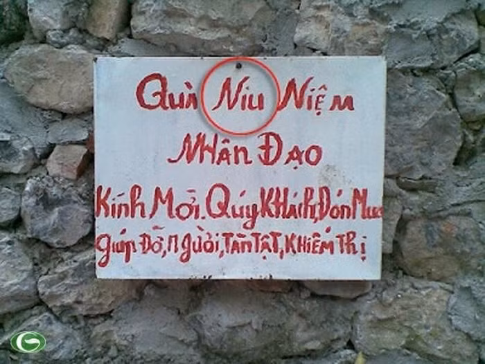 Chỉ cần một lỗi tại biển thông báo sai chính tả đơn thuần cũng tạo nên tràng cười vỡ bụng cho cư dân mạng.