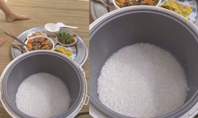 Bữa ăn hôm nay sao lại quá, có rau, có thịt nhưng lại thiếu mất... cơm.