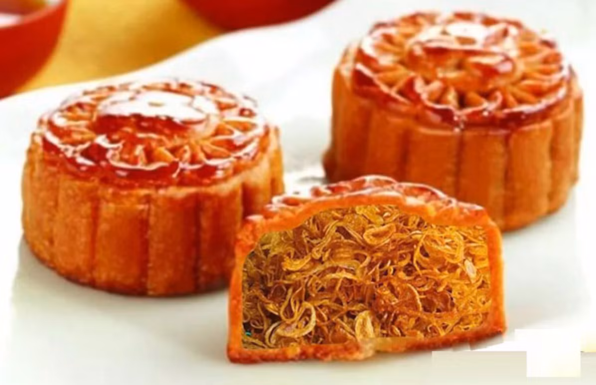 Bánh Trung thu nhân hành phi không biết sẽ cho ra mùi vị như thế nào đây?