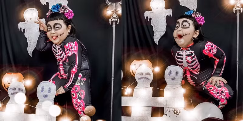 Cô bé Misa khiến cư dân mạng cười nghiêng ngả với vẻ hài hước của mình.