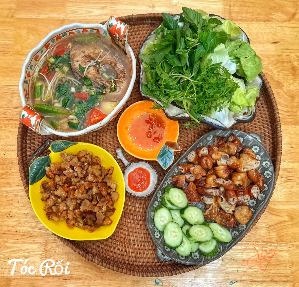 Chị cho rằng các món ăn mình làm đều đơn giản nhưng quan trọng là phù hợp với khẩu vị của chồng con nên ai cũng hào hứng và ăn hết.