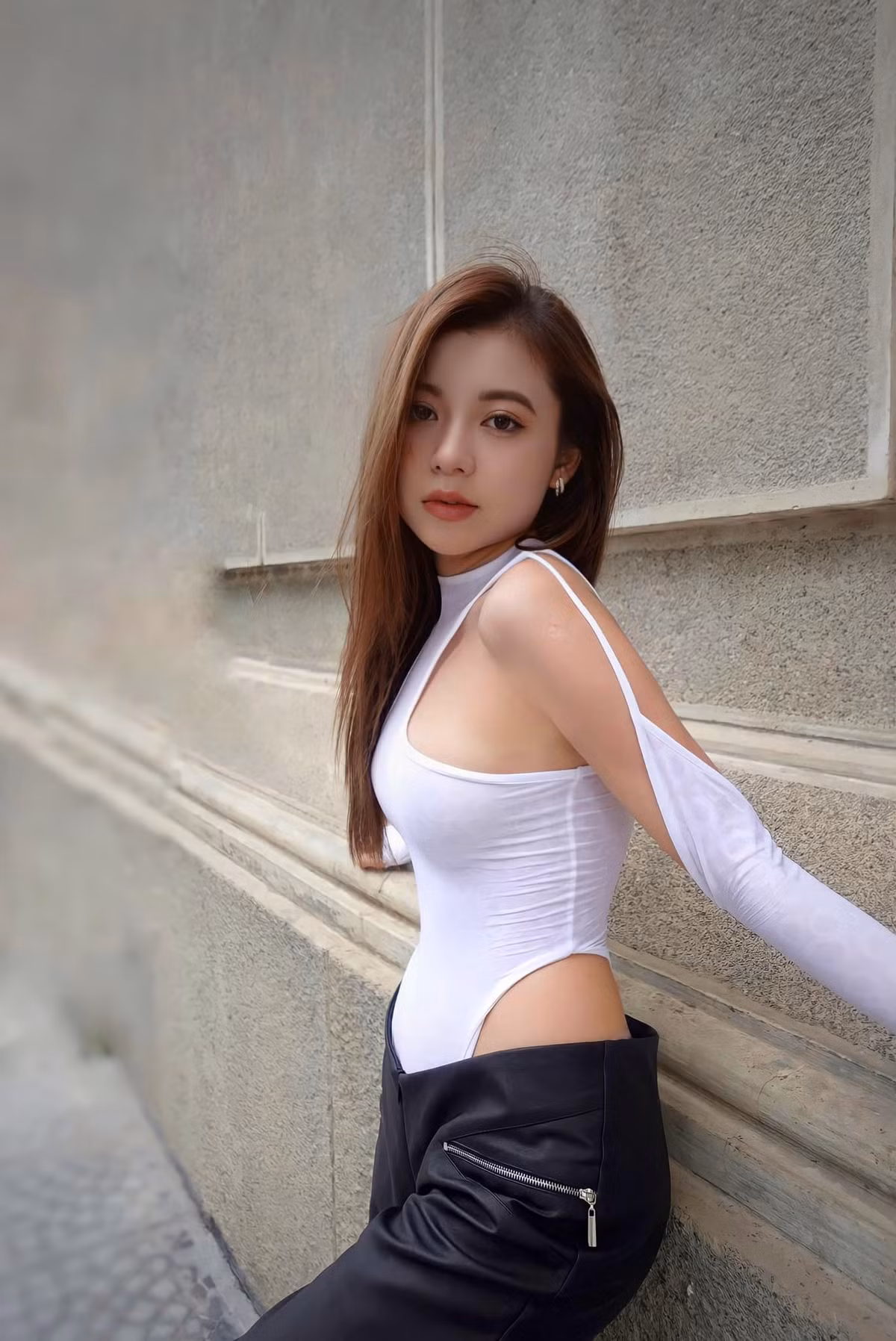 Trần Thu Trang sinh năm 2001 quê Lạng Sơn cũng là hot girl nhận được nhiều sự quan tâm của cư dân mạng.