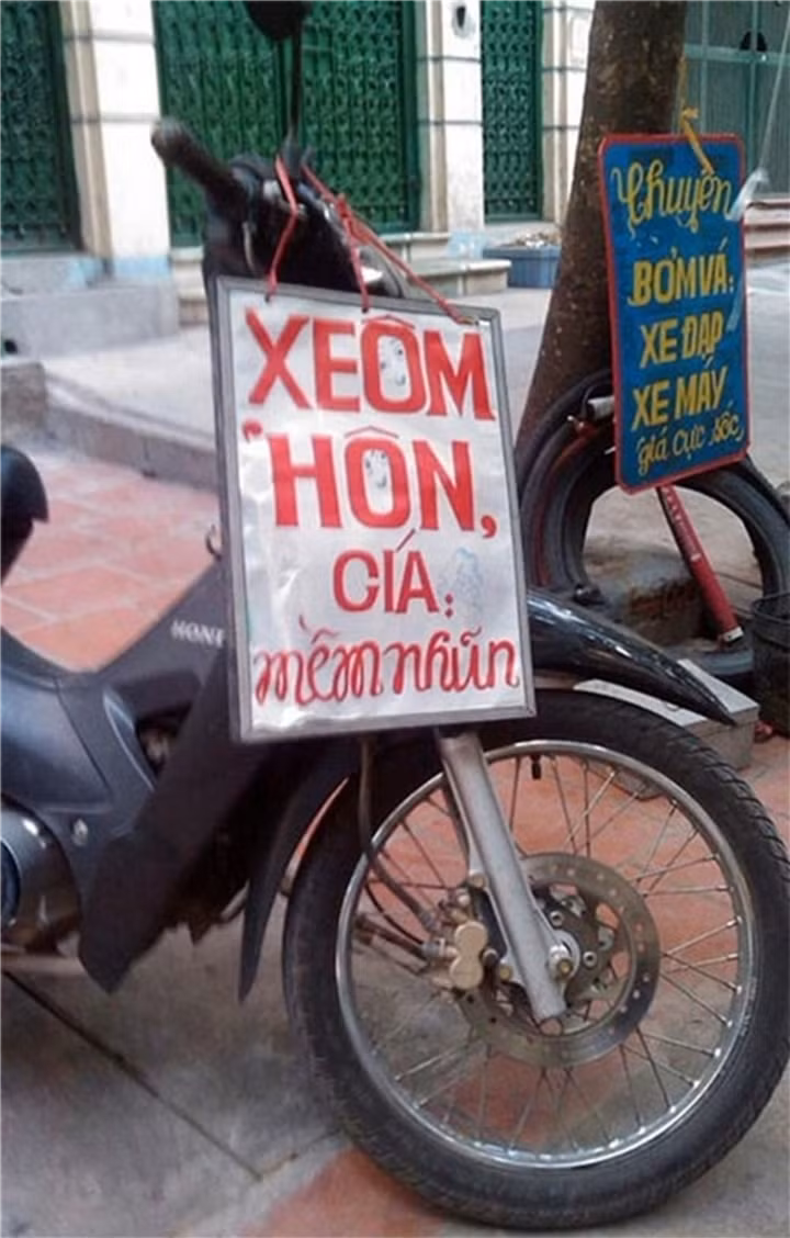 Lời rao dễ thương thế này ai mà nỡ ngó lơ.