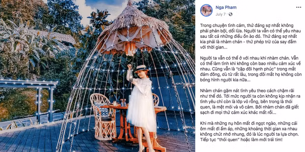 Những caption đặc chữ của Mina Phạm khiến nhiều người "trố mắt" không muốn đọc.