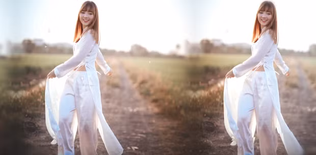 Dan hot girl nguoi nuoc ngoai dien ao dai dau phai ho la dep