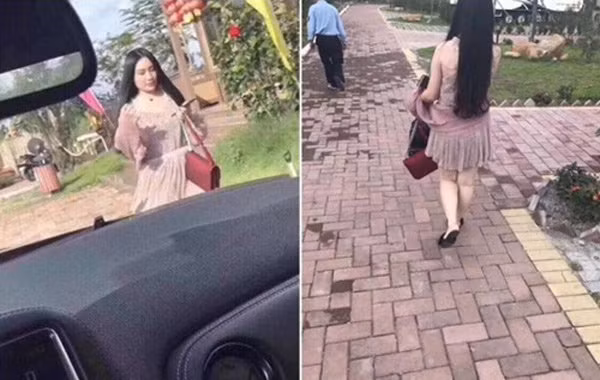 Đúng hẹn, chàng trái lái xe sang đến đón cô gái trong lòng. Tuy nhiên khi đến nơi, anh chàng “vỡ mộng" ngay lập tức khi xuất hiện trước mặt anh không phải là cô gái mảnh mai, cao ráo với khuôn mặt xinh đẹp mà là một cô gái có thân hình mập mạp, làn da xỉn màu.