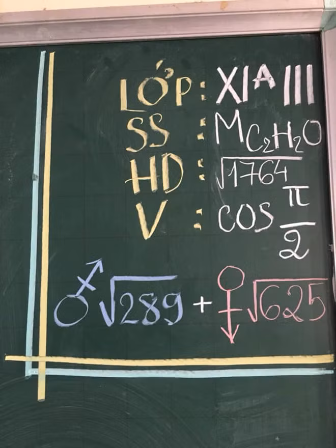 Các bạn học sinh thể hiện sự sáng tạo của mình trong những công việc tưởng chừng như đơn giản nhất.