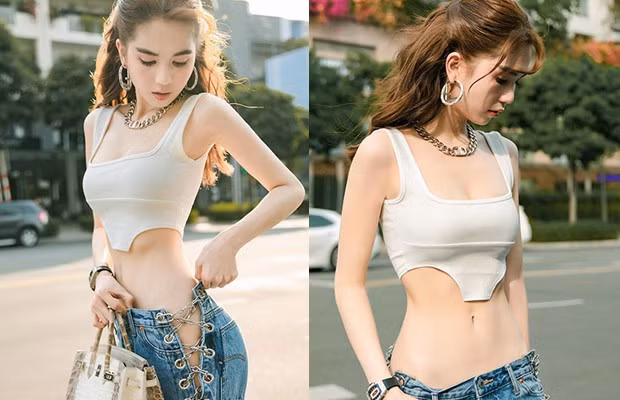 Việc này khiến đông đảo cư dân mạng cho rằng cô đang ám chỉ Ngọc Trinh.