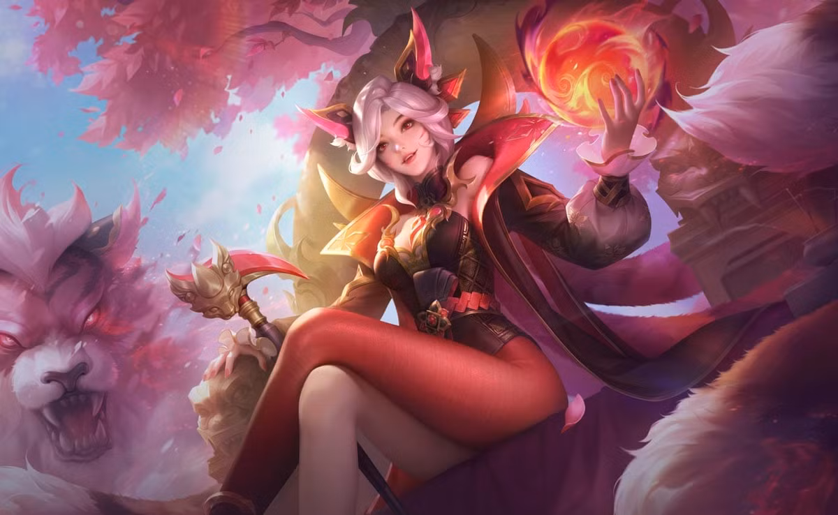 Mới đây, trong 1 livestream ra mắt trang phục mới của tướng Liliana - vị tướng đường giữa, Hana đã xuất hiện với tạo hình cực cháy.