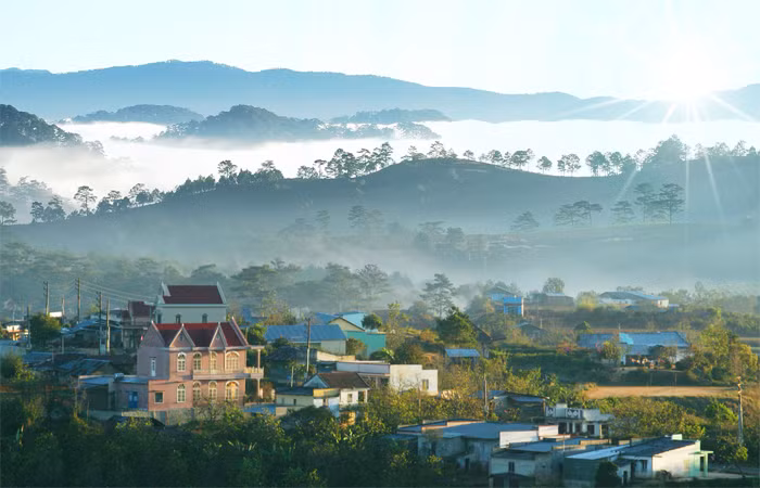 Đến với Đà Lạt, bạn sẽ được hòa mình vào thiên nhiên thơ mộng hoang sơ.