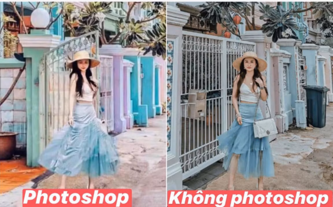Mới đây, Mina Phạm chính thức đăng tải bức ảnh "người thật việc thật" lên trang cá nhân, chẳng phải photoshop, chắp vá bằng việc ăn cắp ảnh của ai. Bức ảnh thật này thậm chí trông còn đẹp hơn hình photoshop và nhận được rất nhiều lời khen.