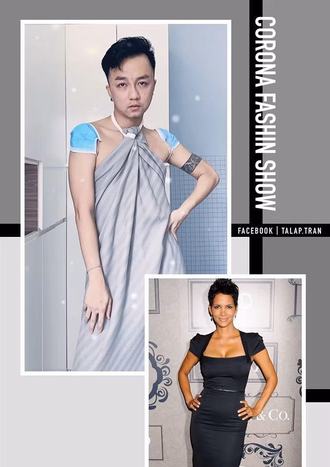 Thanh niên mặn hơn muối, tổ chức fashion show tại gia vì giãn cách xã hội Thanh nien man hon muoi, to chuc fashion show tai gia vi gian cach xa hoi