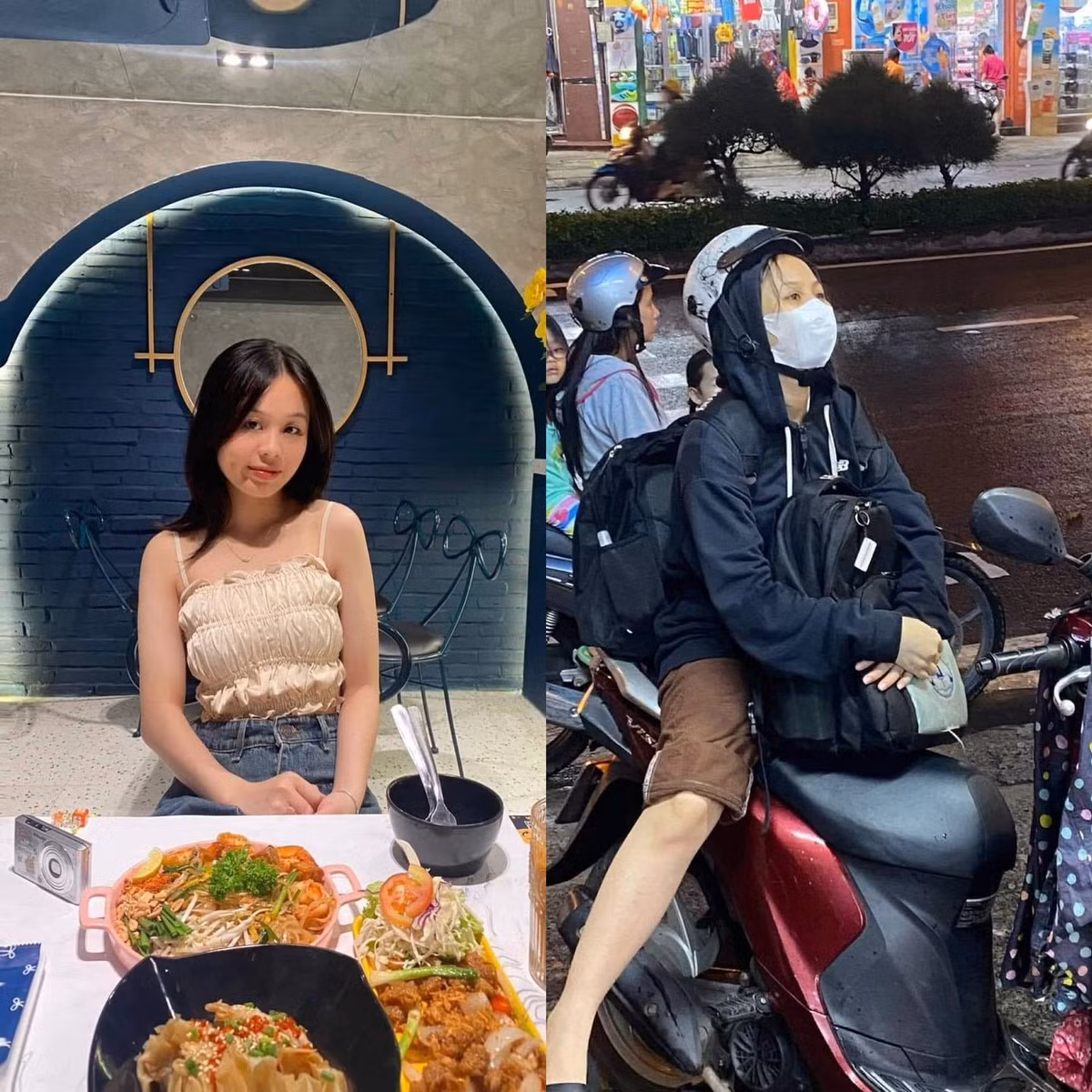 Ngày đầu hẹn hò, cô gái xinh xắn, trang điểm nhẹ nhàng cũng phong cách ăn mặc nữ tính. Tuy nhiên sau 3 tháng, cô bạn gái không cần quan tâm quá nhiều đến hình tượng, ăn mặc xuề xòa hơn, gương mặt cũng chả cần trang điểm.