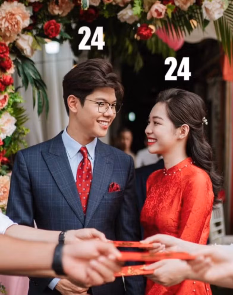 Cặp đôi quyết định về chung nhà năm 24 tuổi.