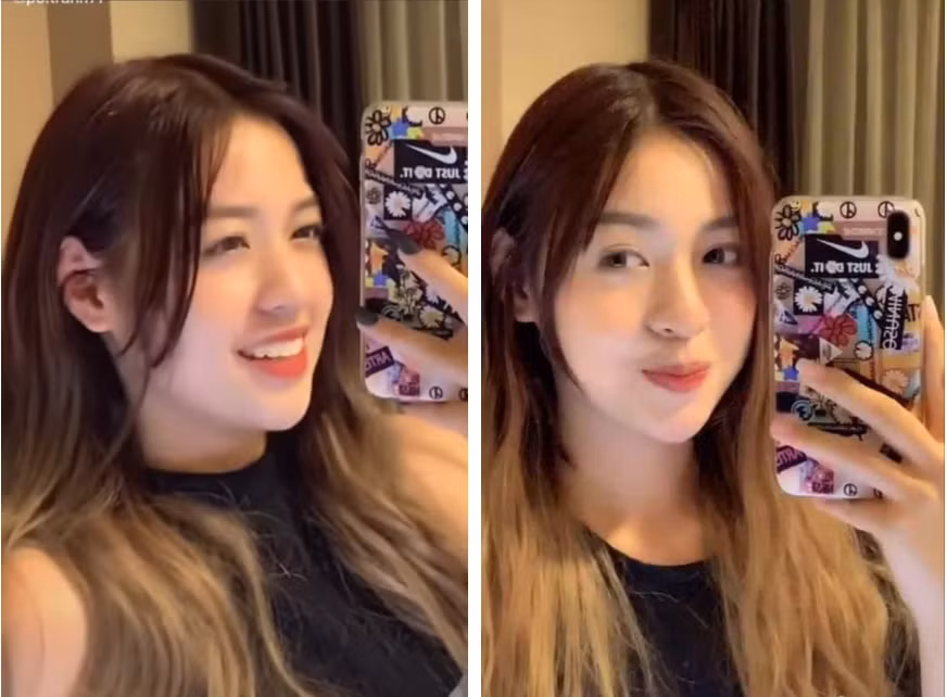 "Dẹo thì cũng dẹo vừa phải thôi, dẹo gì mà người ta coi xong cái clip là thấy gớm. Ngân mà có em gái nói cái giọng đó chắc tát trẹo quai hàm. Trên đời ai cũng bình thường mà riêng "trứng rán cần mỡ" là Ngân không ưa xíu nào" - hot girl Ngân 98 cho biết.