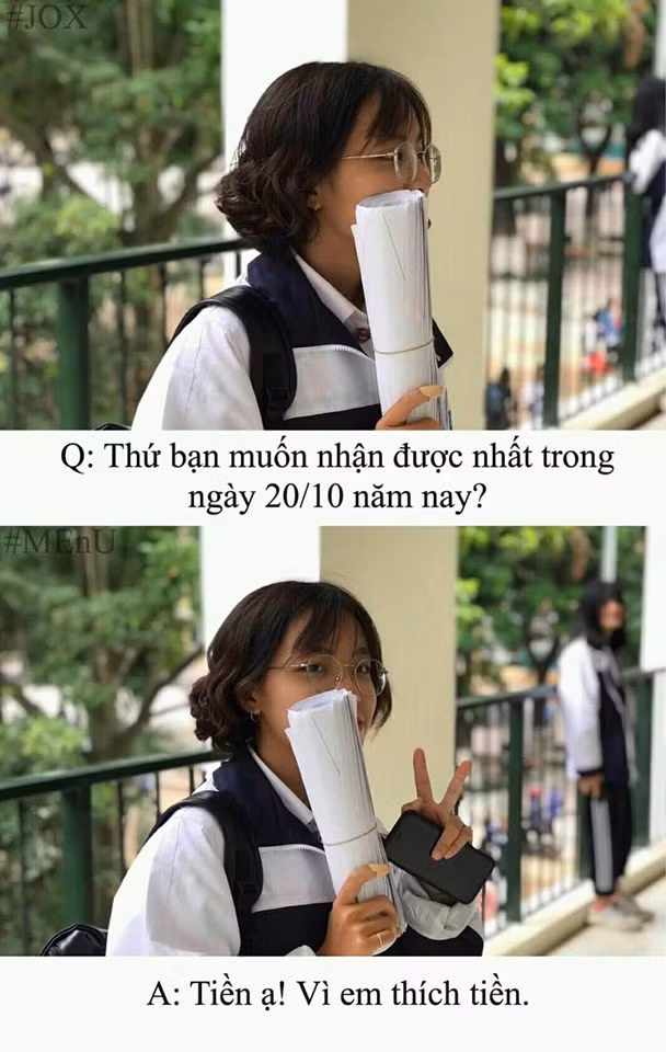 Những câu hỏi về món quà các bạn nữ mong muốn nhận được trong ngày 20/10 nhận được sự quan tâm từ các bạn nam.