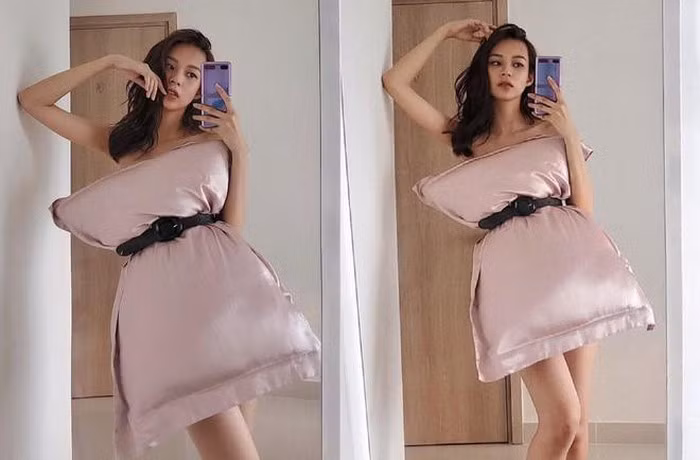 Khi những bức ảnh khoe "bộ trang phục" gợi cảm của mỗi người được đăng tải, kèm theo đó là tag thêm những người bạn của mình vào và cùng nhau thực hiện thử thách.