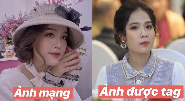 Có lẽ do góc chụp, kiểu tóc và phong cách trang điểm khiến cho bạn gái Quang Hải bị dìm hàng khá khá. Yếu tố ánh sáng cũng làm cho nước da cô nàng kém tươi tắn dù đã phủ một lớp phấn dày. Hơn thế nữa, hiện nay, ai cũng dùng các phần mềm chụp ảnh để có thể sở hữu nhan sắc xinh đẹp hơn trên mạng xã hội nên việc có đôi chút khác biệt giữa thật và ảo là điều không tránh khỏi.