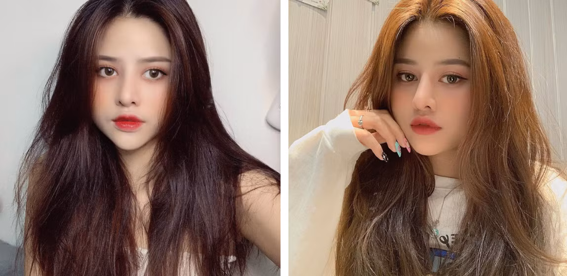 Cô chị Kim Chi hiền lành, e dè.