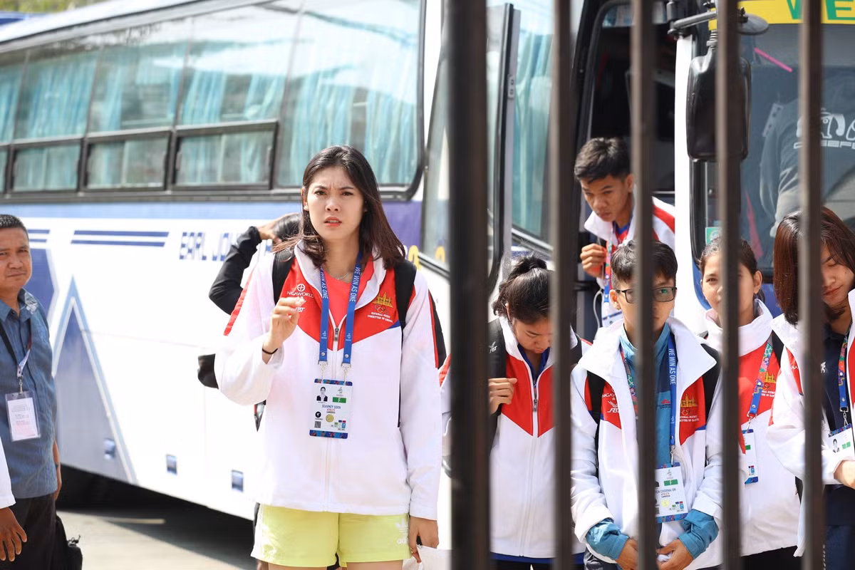 Ở SEA Games 2019, hot girl Taekwondo cũng xuất sắc giành HCV khi "hành" đối thủ không phản đòn lại được.