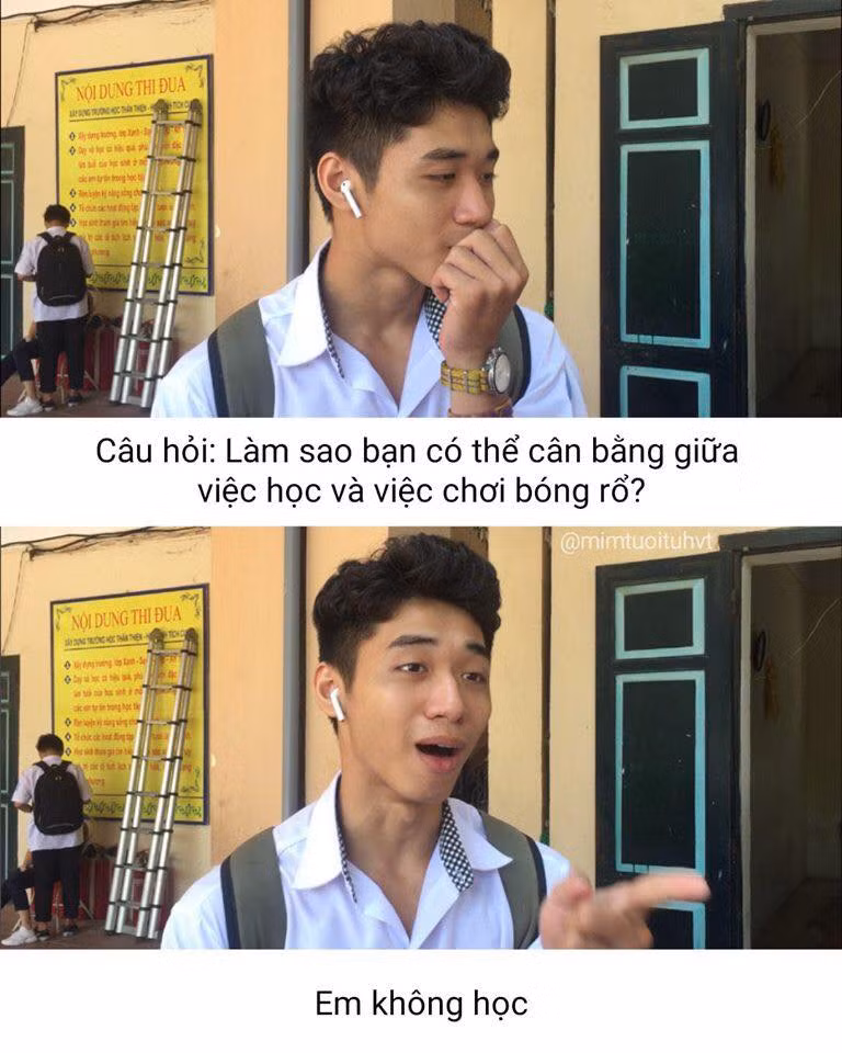 Khá là hợp lý với câu trả lời vô cùng bá đạo của cậu bạn này.