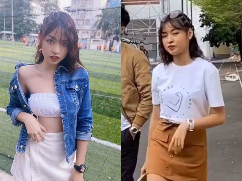 Thanh Tâm khiến mọi người xôn xao vì loạt ảnh mới đăng tải trên Facebook cá nhân. Cư dân mạng nhanh chóng phát hiện, hot girl “bắp cần bơ” lại chỉnh ảnh quá đà, đến mức chân bị lõm cả vào.
