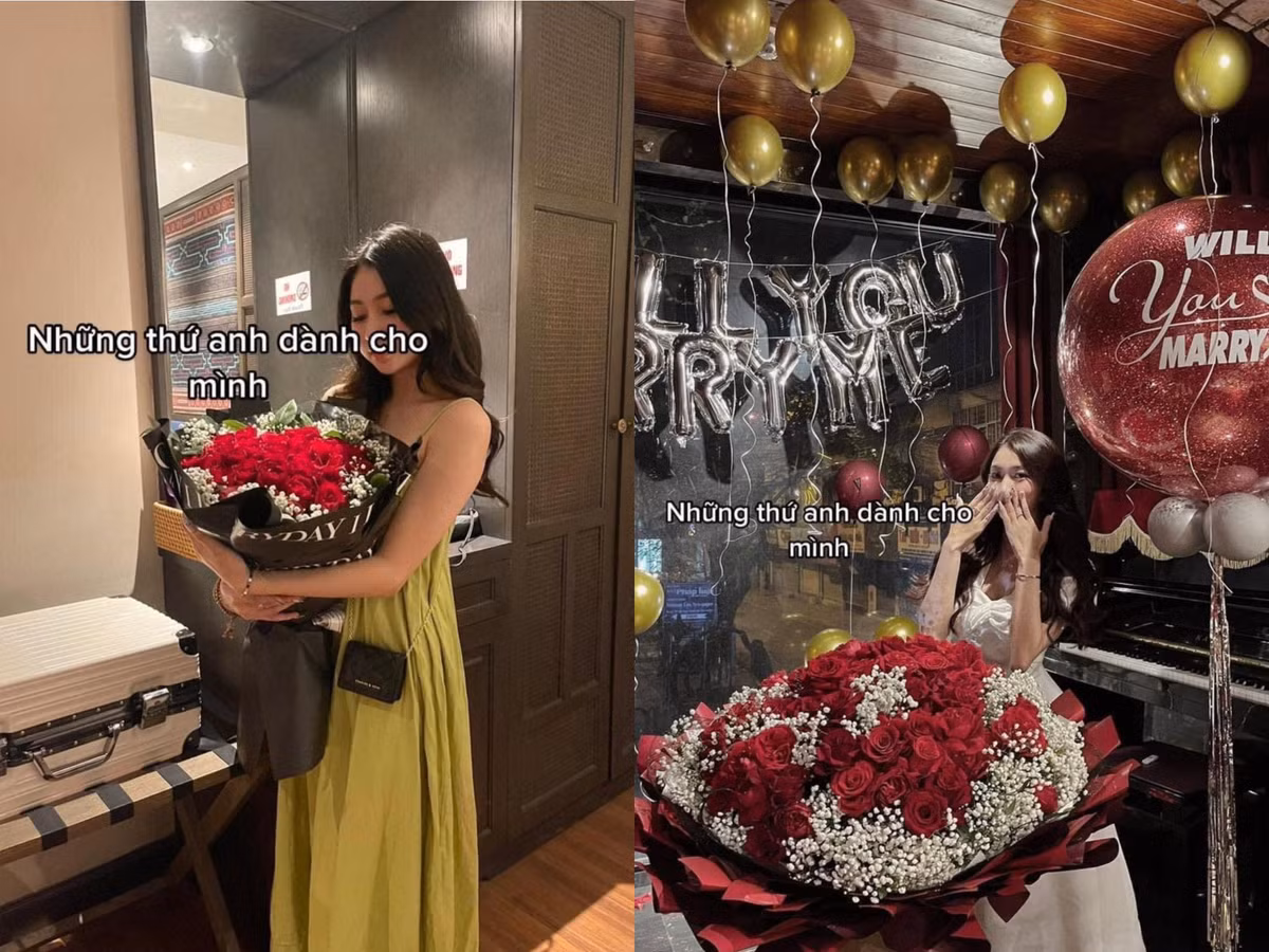 Thế nhưng những điều mà anh người yêu dành cho cô thì luôn là những thứ tốt đẹp nhất