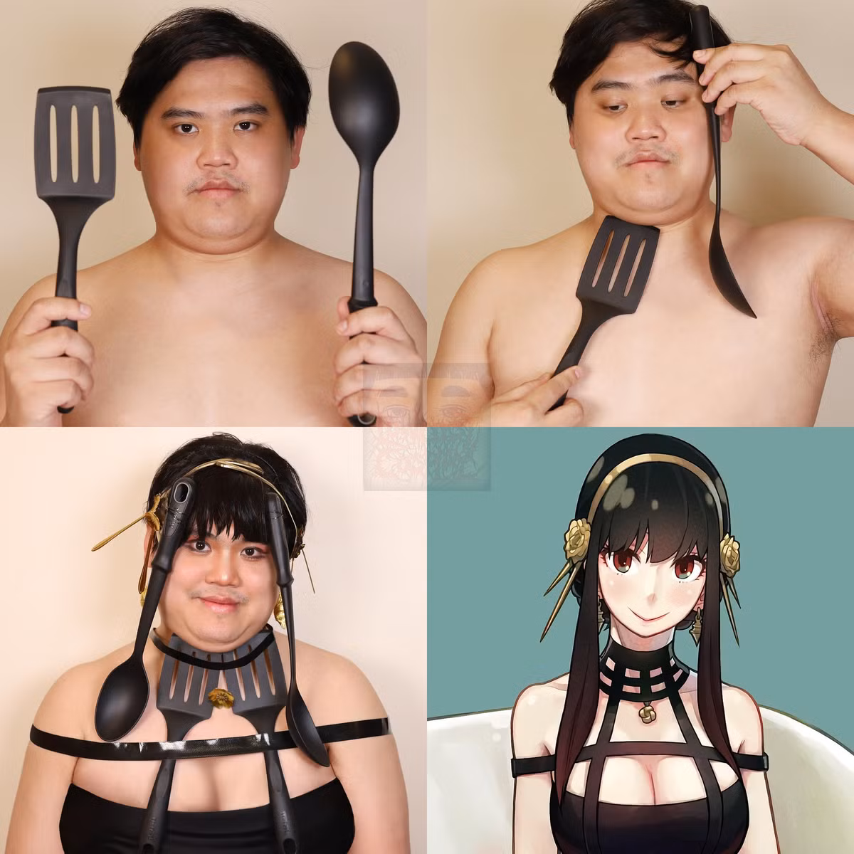 Pha cosplay khiến nhiều fan sốc tận óc vì độ sáng tạo lẫn lầy lội của cosplayer.