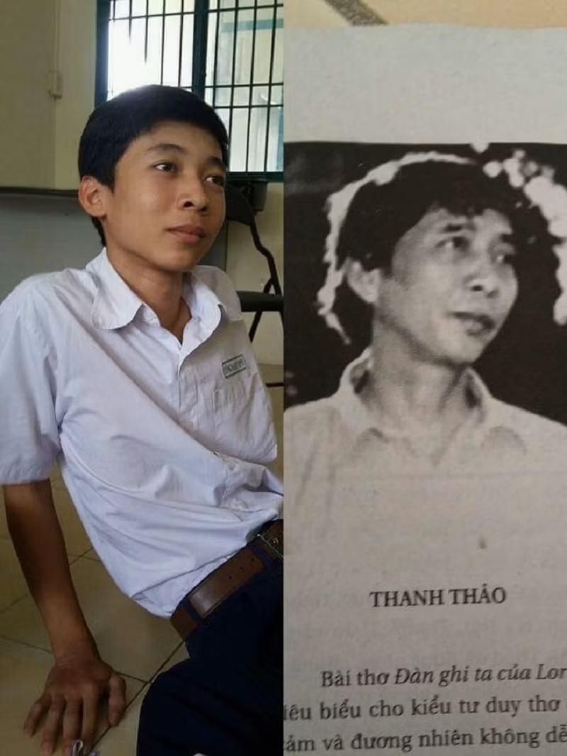 Mới đây, trên một diễn đàn lớn của học sinh xuất hiện một trào lưu học được mới: Khoa ảnh giống tác giả văn học.