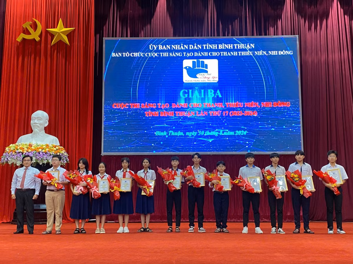 Binh Thuan: Tong ket Cuoc thi sang tao lan thu 17