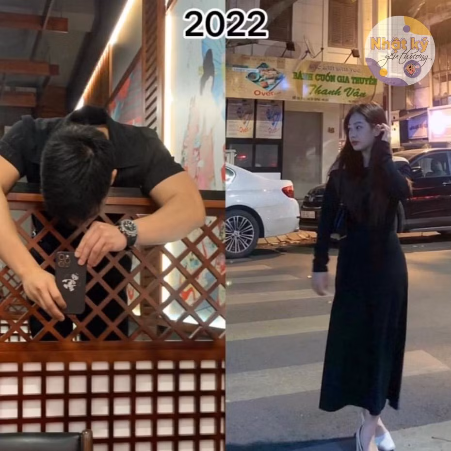 2022, chàng trai chụp ảnh cho bạn nữ như một cặp đôi nhưng thật ra cả 2 chỉ là những người bạn thân thiết mà thôi.