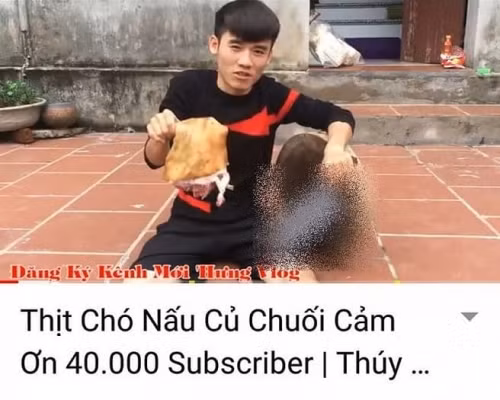 Đây không phải lần đầu tiên mà Hưng Vlog phải chịu chỉ trích từ phía cộng đồng mạng. Anh từng nhận lượng dislike khủng khi đăng tải video nấu thịt chó man rợ.