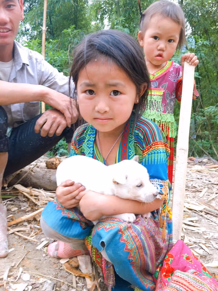Đọc qua câu chuyện trên, ai nấy đều xúc động vì tình yêu của em bé vùng cao dành cho chú chó nhỏ. "Đáng yêu quá, cảm ơn anh mua chó đã có quyết định cực kỳ nhân văn, giúp được cả gia đình lại khiến em không phải chia tay cún cưng", "Thực sự là chó, mèo là người bạn thơ ấu cực kỳ thân thiết, hy vọng em bé sẽ chăm sóc thật tốt cho bạn của mình" - Dân mạng bình luận.