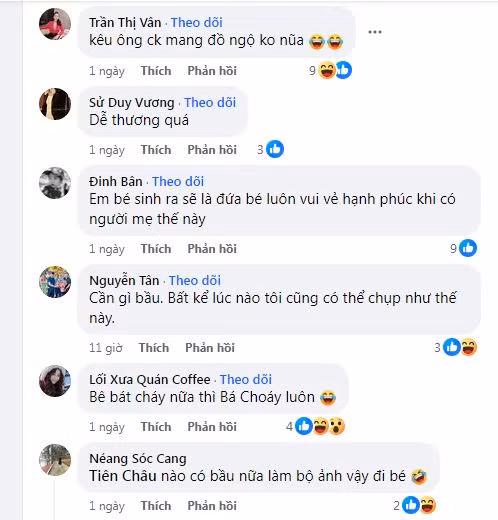 Rất nhiều netizen đã bày tỏ sự thích thú với bộ ảnh bầu đặc biệt này.