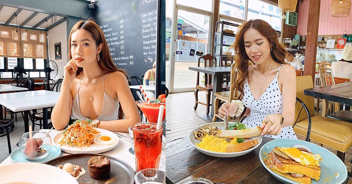 Nữ chính này có một cuộc sống khá sang chảnh, check-in ở nhiều địa điểm nổi tiếng trong và ngoài nước.