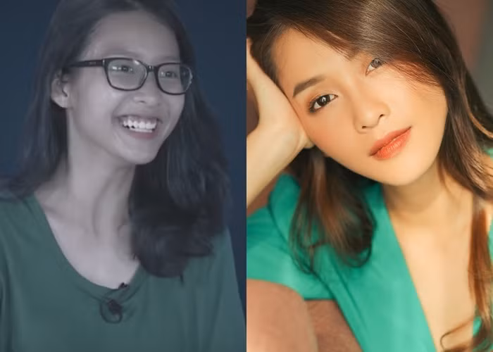 Trong chương trình "Sao nhập ngũ", Khả Ngân và dàn hot girl tham gia đều để mặt mộc 100% để lên hình. Cô nàng được khen ngợi xinh đẹp, không khác nhiều so với trên hình dù nước da có đen hơn một chút.