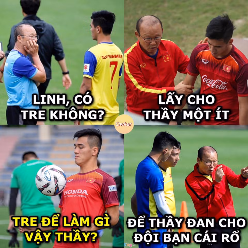 Đan cho đội bạn Lào caí rổ để đựng bóng.