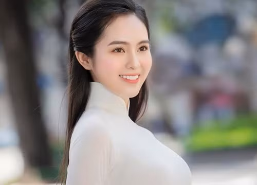 Hoa khôi Trịnh Thị Ái Phi cũng là nhân vật gây chú ý khi cô nàng mang một cái tên đẹp lạ cùng nhan sắc khả ái cuốn hút.