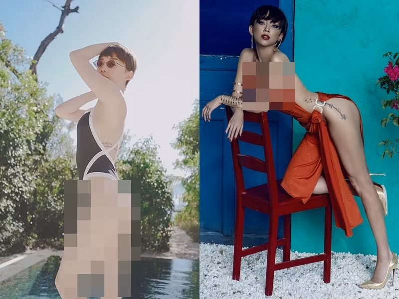 Là một trong những nữ ca sĩ cá tính, không lạ khi Tóc Tiên sở hữu hình xăm "tuyên ngôn" cô ưa thích. Dòng chữ được xăm ngang ngực của cô mang ý nghĩa "Điều gì không giết được tôi sẽ khiến tôi mạnh mẽ hơn".