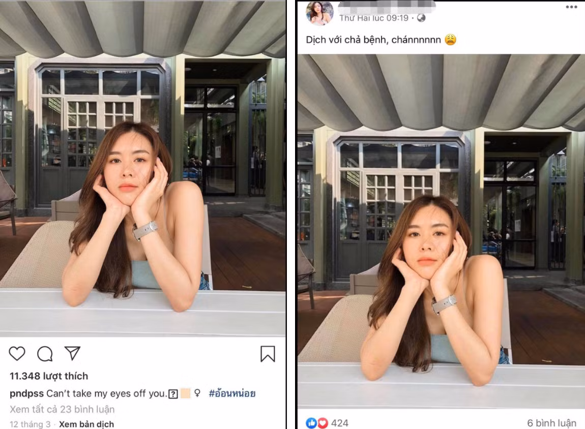 Không biết rằng cô nàng người Việt do quá hâm mộ Praew hay nghiện sống ảo, thèm sự nổi tiếng quá đà mà lại hành động như vậy.