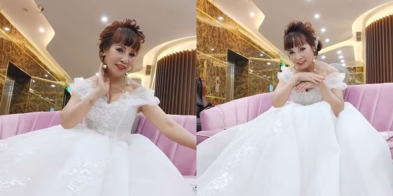 Nhìn lại hành trình trùng tu nhan sắc của bà xã chú rể 26 tuổi - Hoa Cương, khó mà không dành lời khen ngợi cho sự chịu khó để trở nên xứng đôi vừa lứa với chồng trẻ.