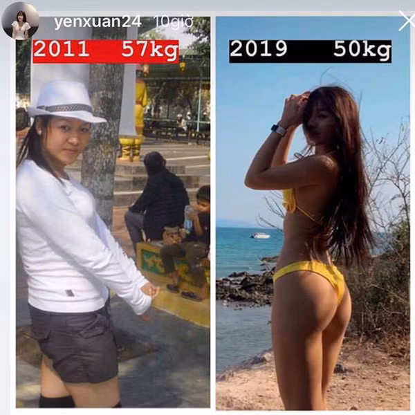 Năm 2011, bạn gái Đặng Văn Lâm vẫn là thiếu nữ có thân hình mập mạp. Cô từng chia sẻ bản thân từng không xin được việc làm vì ngoại hình kém xinh. Thế nhưng sau 9 năm, Yến Xuân đã trở thành cô gái sở hữu body siêu nóng bỏng khiến thủ thành điển trai nhất Việt Nam mê mệt.