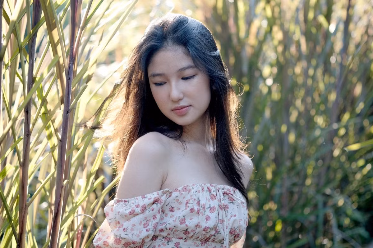 Trà My có chiều cao khá ấn tượng với vóc dáng mảnh mai, thon gọn.