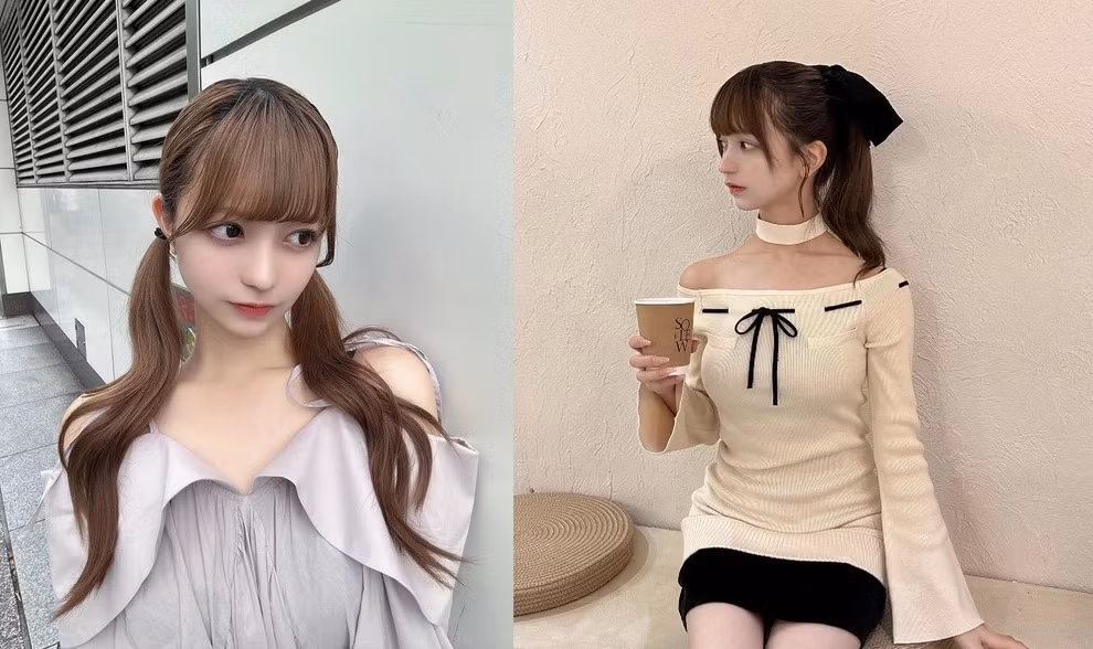 Chị gái Mori Fuuka sở hữu chiều cao 1,59m, cô chuộng kiểu phối đồ thể hiện nét dịu dàng, thanh lịch, nữ tính.